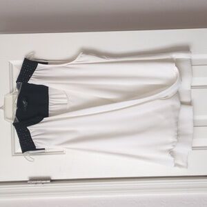 Alfani drape and sparkle blouse